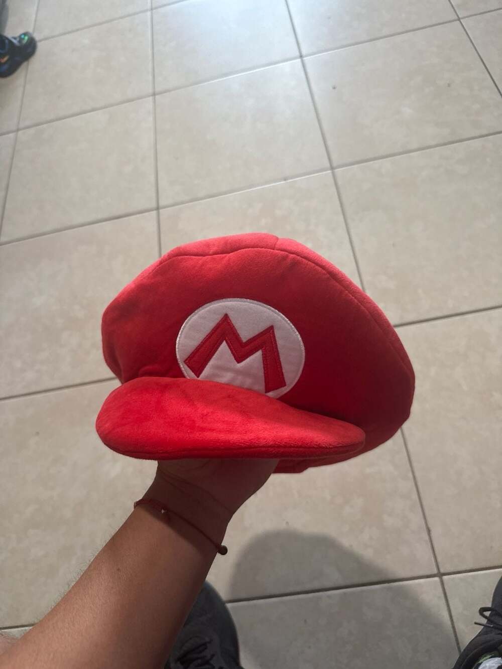 Official Super Nintendo World Mario Plush Cosplay Hat